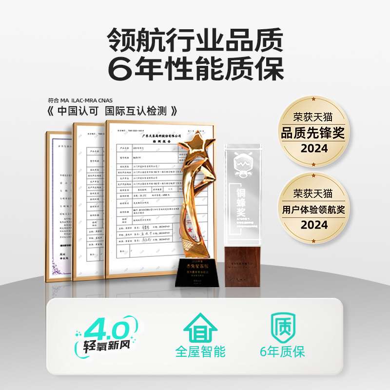 无叶风扇灯2025新款客厅led吸顶灯暖风一体机取暖器加热家用风扇