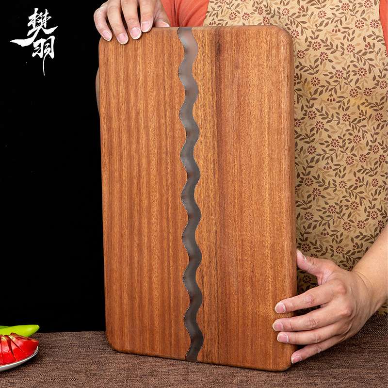 树脂乌檀木菜板厨房家用双面加厚切菜砧板现代简约耐用厂家供应