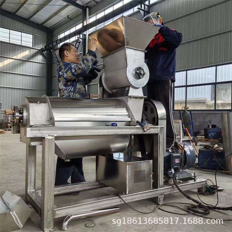 大型洋葱破碎榨汁机 商用圣女果柑橘雪梨打汁机 不锈钢果蔬压榨机