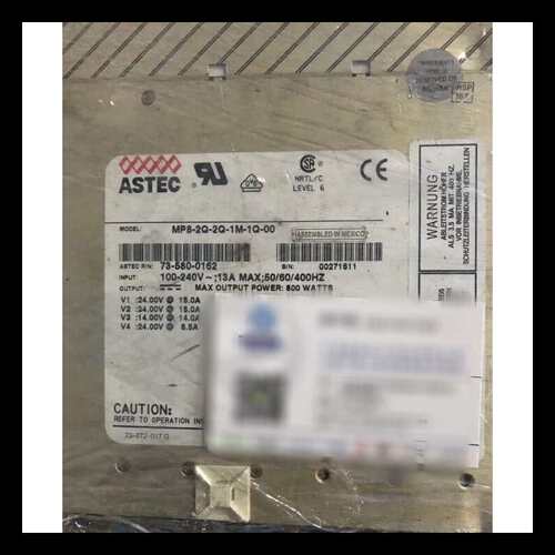 MP8-2Q-2Q-1M-1Q-00 电源 73-580-0162 出售或者维修