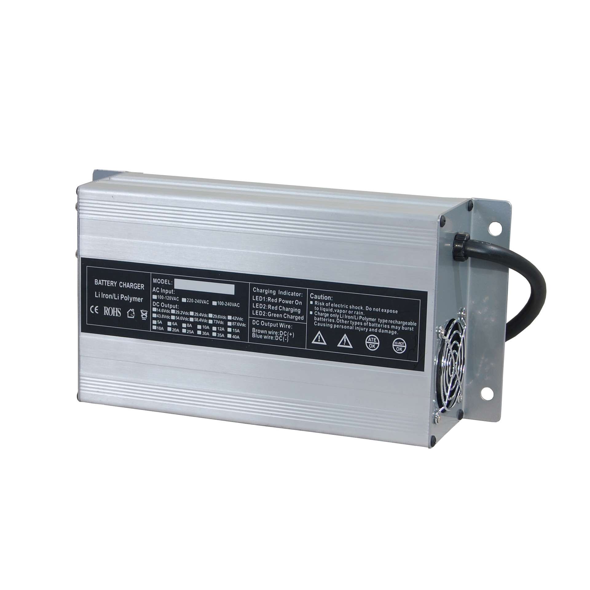 大功率24V20A 48V15A电池充电器 供应电动观光车充电器