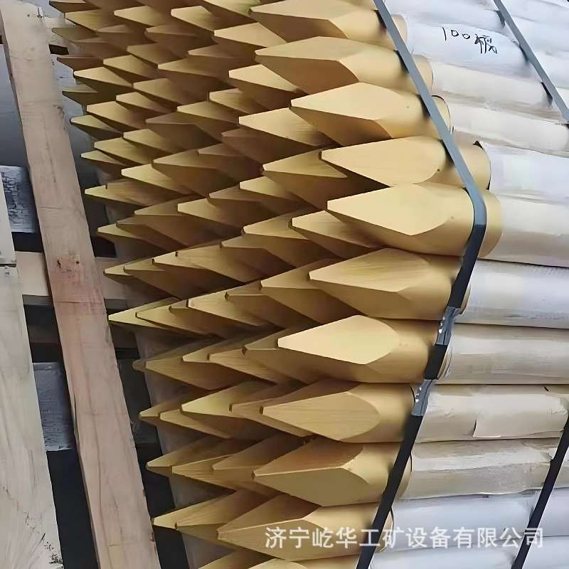 厂家供应 挖掘机破碎锤钎杆45/53/68/75/100高耐磨炮头杆钢钎