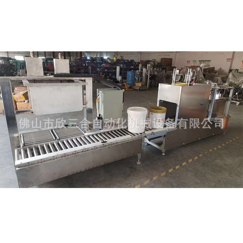 双头全自动称重灌装机液体定量罐装机防爆胶水涂料油漆称重灌装机