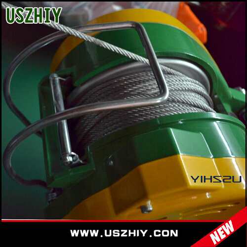 智友快速0.5t电动葫芦 US-500KG30米悬挂 220V微型家用电动小吊机