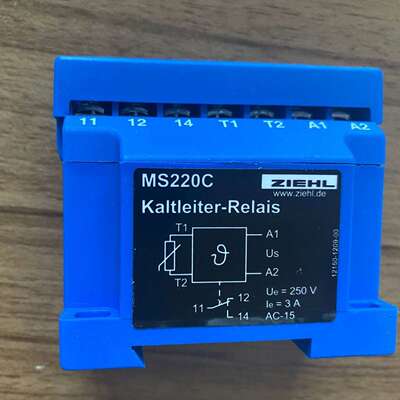 优势供应德国ZIEHL继电器 T221804  MS220C  AC 220-240 V