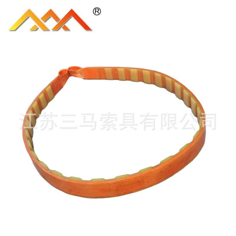 起重轻便翻身齿形吊带加厚高强度锯齿型汽车吊带翻转扁平型吊装带