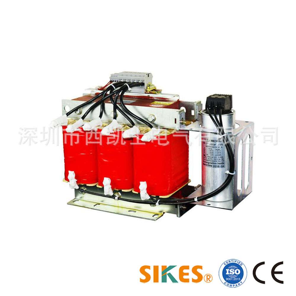 无源谐波滤波器用于解决3/5/7次谐波治理  37kw 64A  THDi＜8%