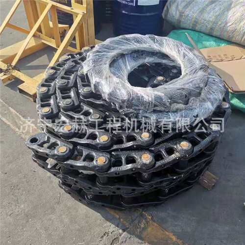钩机链条 PC56-7 PC70-8挖掘机链条 链筋 链轨 履带总成 四轮一带