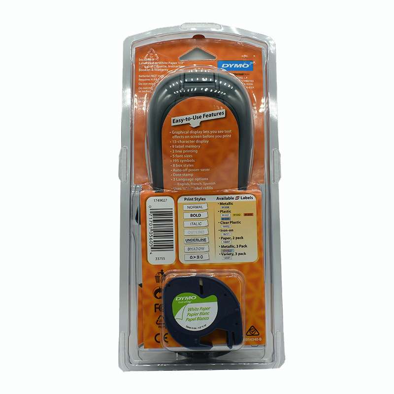 Dymo达美 LetraTag Label Maker手持便携式英文标签打印机LT-100H