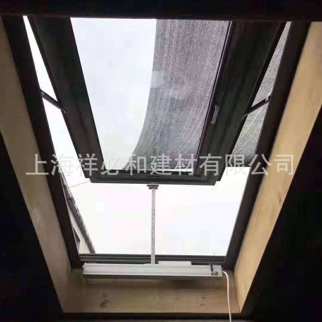 热销不锈钢凉亭电动玻璃天窗阳台防护栏天窗铝合金屋顶上悬窗