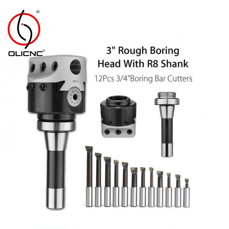 钻铣床加工中心F1镗孔器 镗头套装 BT/MT/R8 Boring Head 跨境