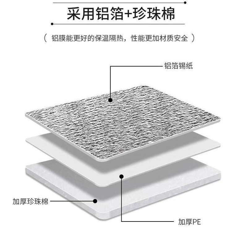 隔热膜铝箔保温棉保温材料保温袋卷材外卖快递花盆隔热防冻膜冷链
