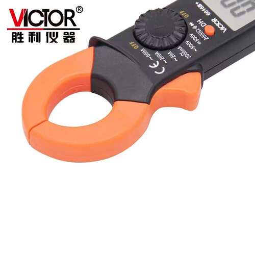 胜利万用表高精度数显钳形表VC6016B+/6056D数字多用交直流电流表
