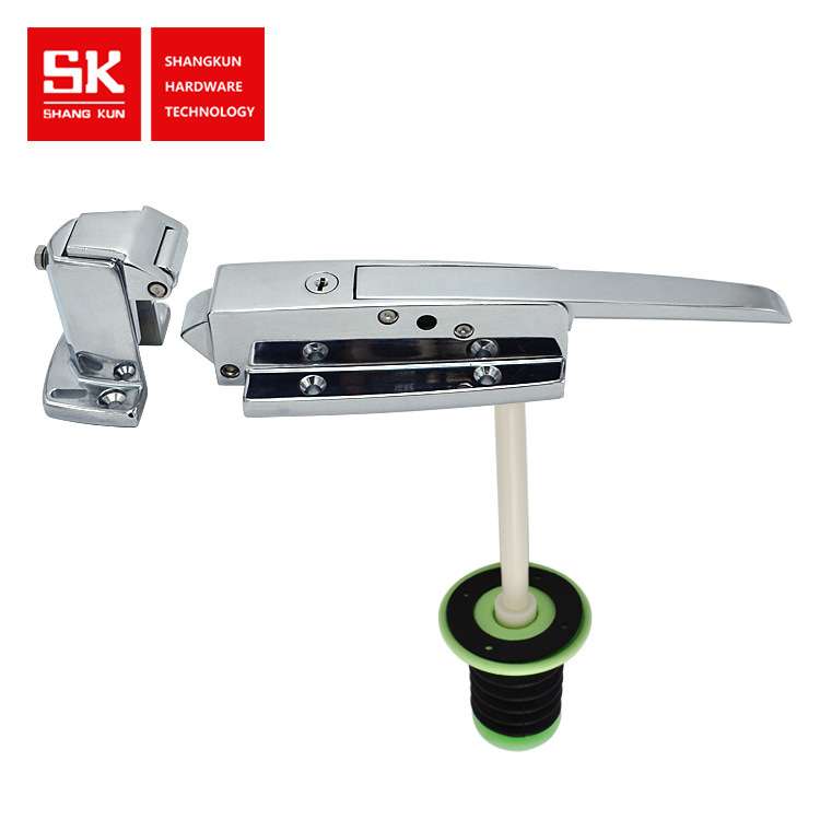 尚坤SK1-1180工业锌合金门锁内外双开试验箱整套冷库锁冰柜门把手