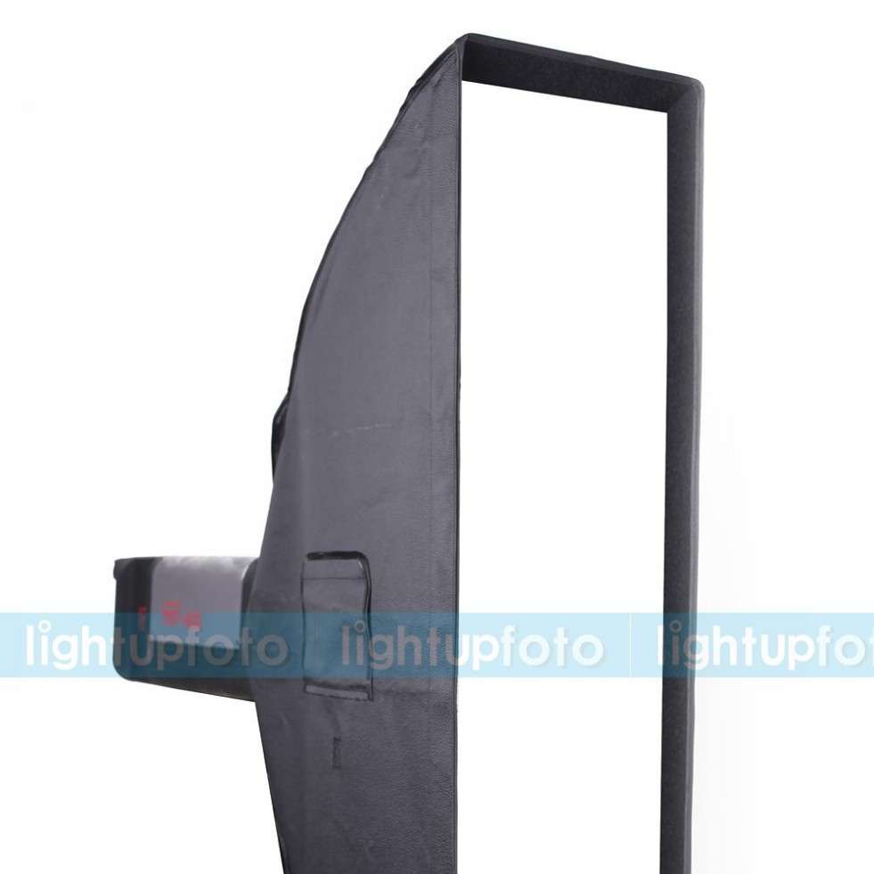 辉摄Lightupfoto 柔光箱22cm x 90cm 保荣卡口 带网格 摄影器材