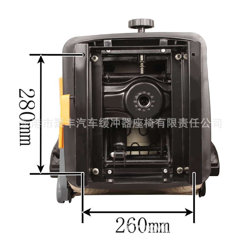 JF-A05-6汽车座椅改装总成房车航空座椅火车船舶驾驶员机械减震座
