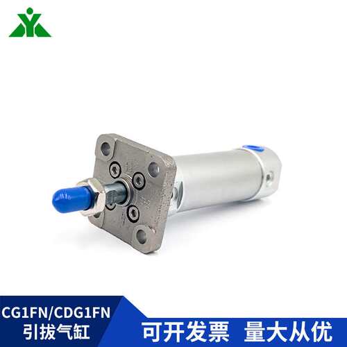 CG1FN63/CDG1FN63-50-75-100-150-200Z带法兰板气缸 CG1FA/CDG1FA