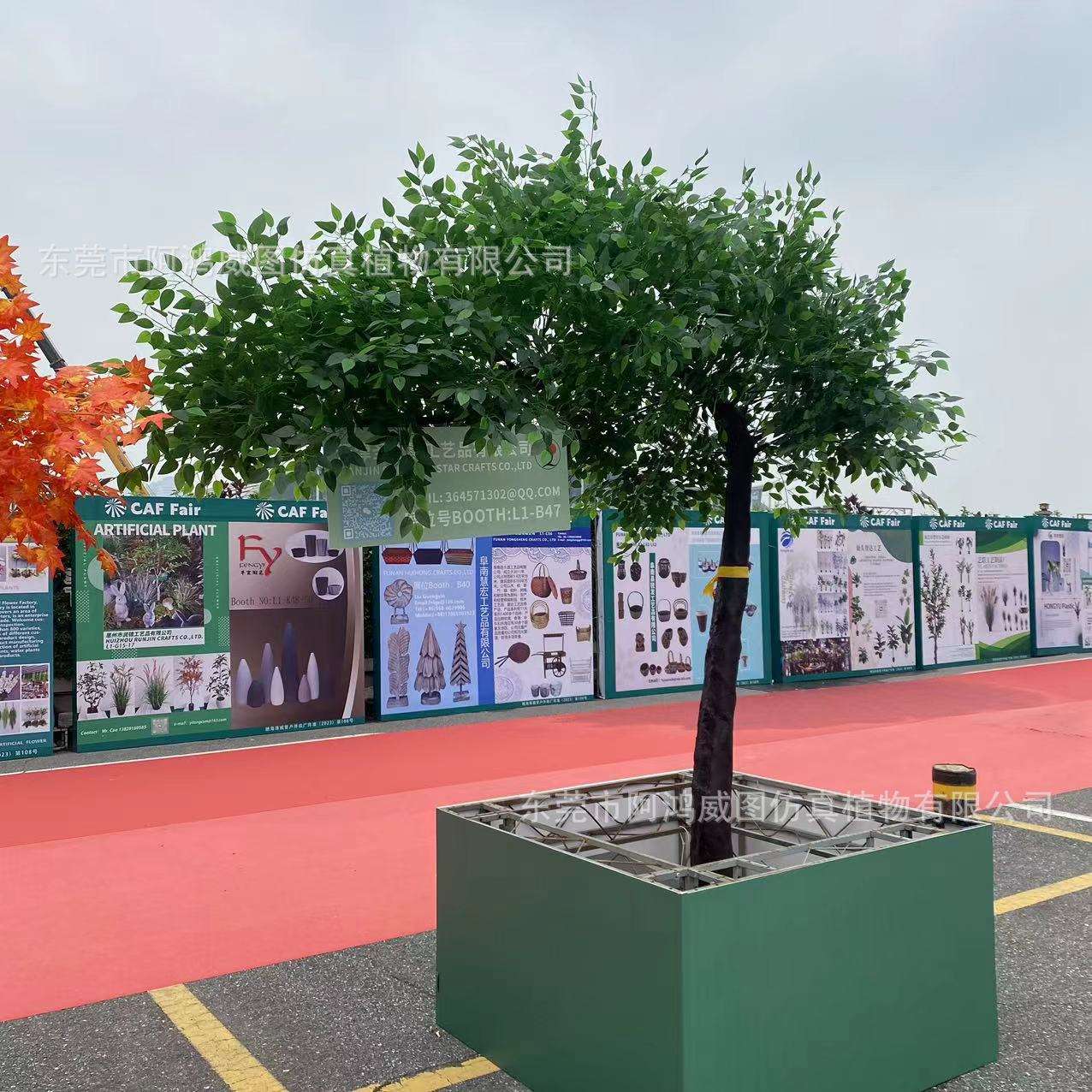 高仿真榕树绿植室内装饰假树植物造景仿真树商场酒店高端仿真树