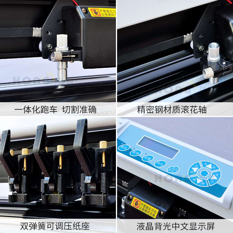 全自动巡边刻字机多尺寸模切机不干胶转印刻字彩印机反光膜割字机