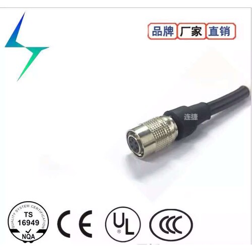 M12 4PIN 8PIN A B D code 百兆网线 千兆网线 以太网协议连接器