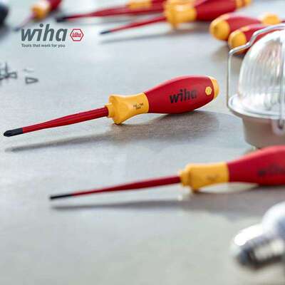 wiha威汉德国Softfinish&reg;电工绝缘螺丝起子套装