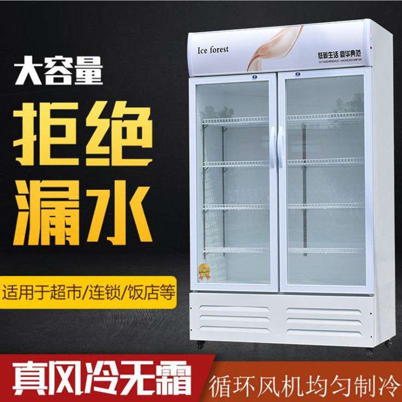 啤酒柜商用立式饮料展示柜超市双门冷藏保鲜柜便利店单门双门冷柜