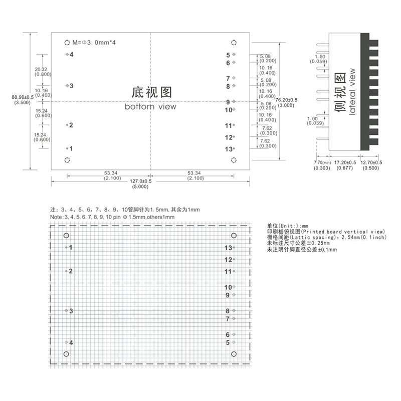 100W单路12V8.3A AC-DC电源 220V转12V稳压单路 HAW100-220S12N3