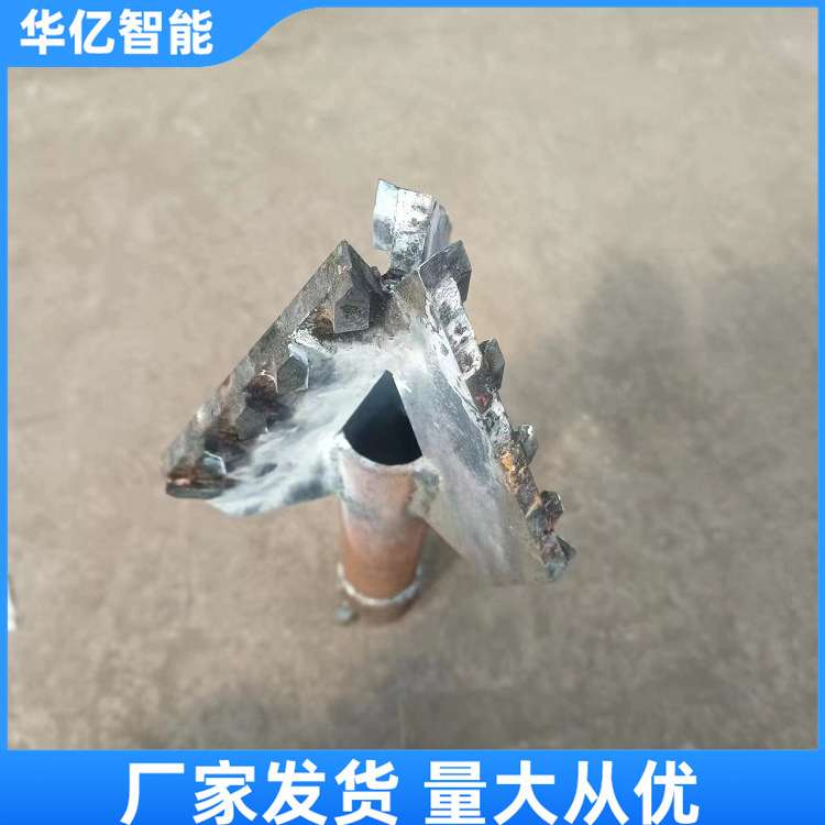 打井机钻头 32 42 50接口三翼五翼合金打土钻头 支持各种尺寸