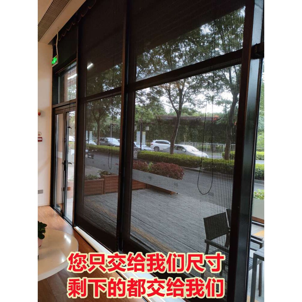 竹帘复古新中式中国风隔断遮光遮阳书房茶室家用窗帘拉绳卷帘装饰
