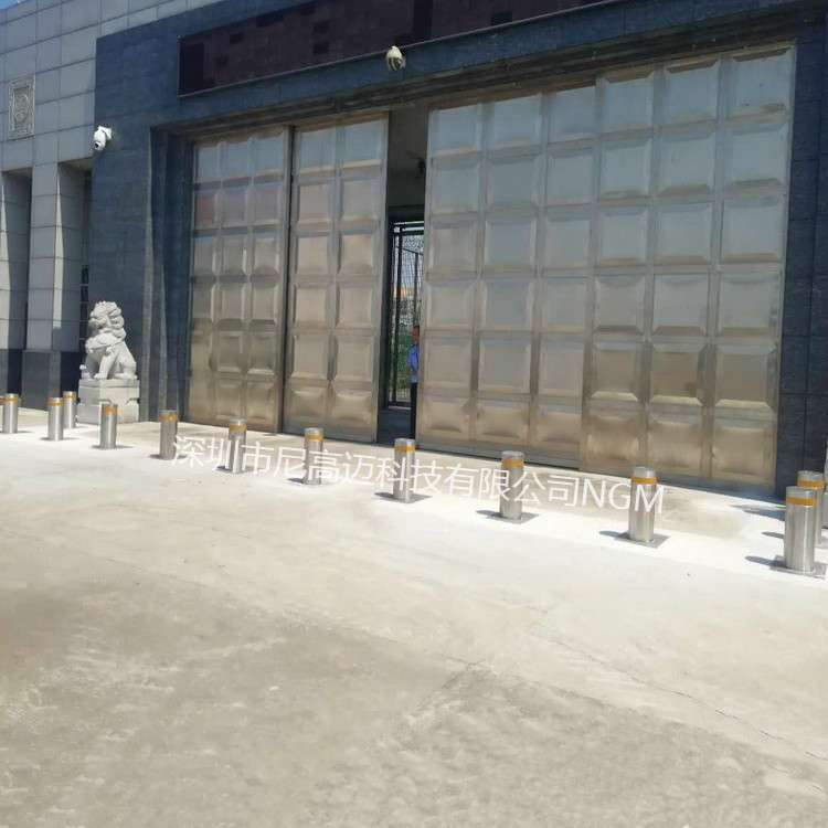 尼高迈方桶自动升降护柱苏州景区学校防撞液压柱监狱智能伸缩路桩