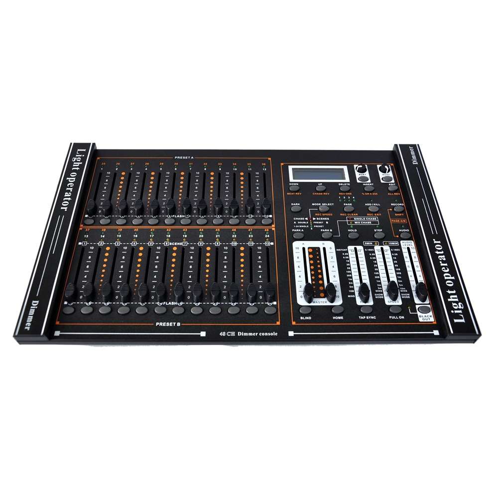 不夜天灯光 48路舞台灯光调光台 TP-D1315 DMX512控台灯具调光器
