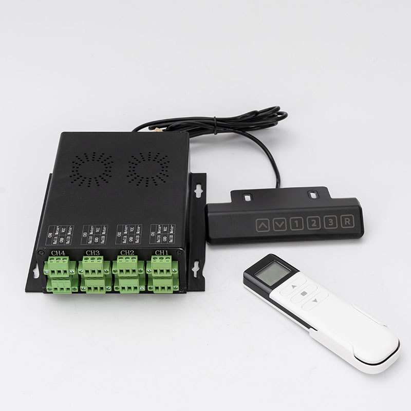 一拖四霍尔同步控制器25A有线无线遥控12V24V36V48V直流电动推杆
