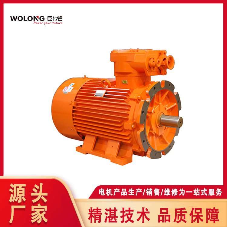 YBK3-250M-2 55KW矿用防爆电机装配配件轴瓦端盖