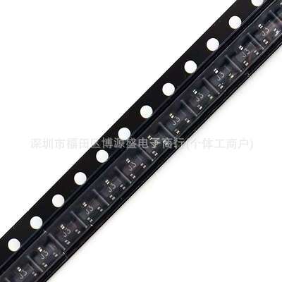 长电MMBT2222A SOT-23 丝印1P 耐压40V 电流600mA NPN三极管(BJT)