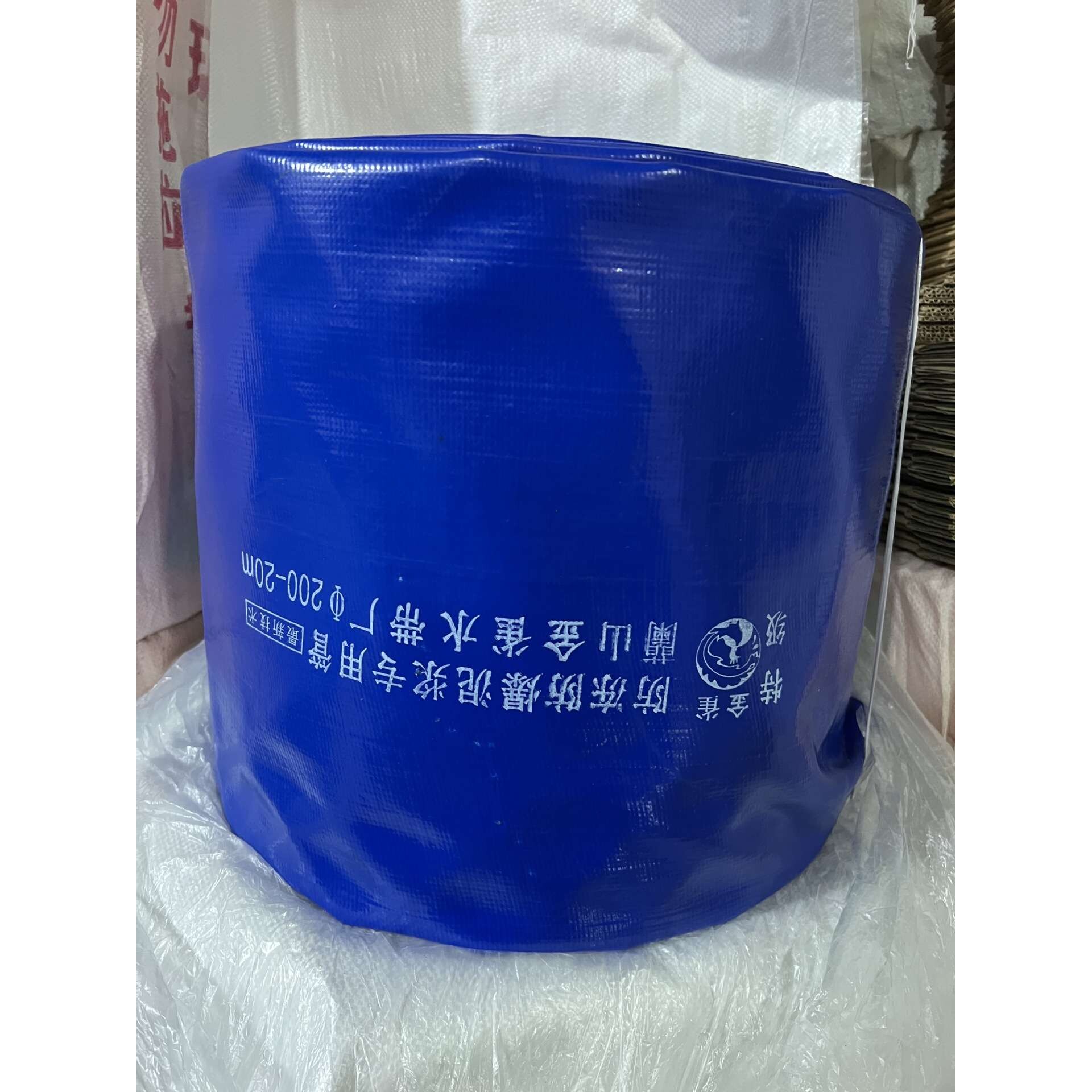 厂家直发8寸农用涂塑软管蓝水带高压防冻兰水带园林农田灌溉水管