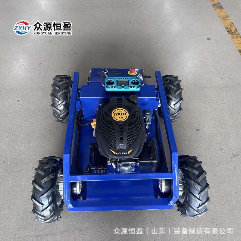 自动割草机小型汽油割草机 众源500型猎豹四轮庭院修剪除草机