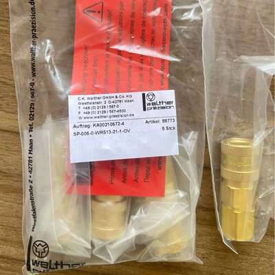 德国Walther Prazision快插接头 88773 SP-006-0-WR513-21-1-OV