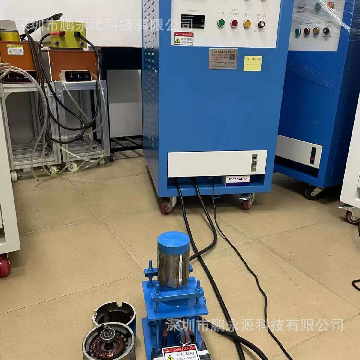 电机充磁机 多极充磁夹具 强磁 冲磁机 电机转子充磁机 内外转子