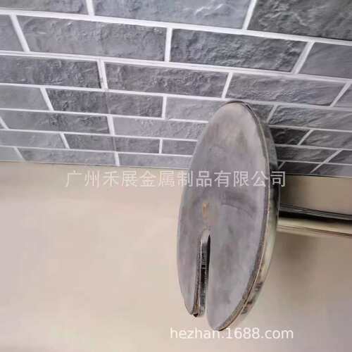 51管2米不锈钢伸缩带栏杆座排队栏杆可垫式伸缩栏杆伸缩杆 护栏