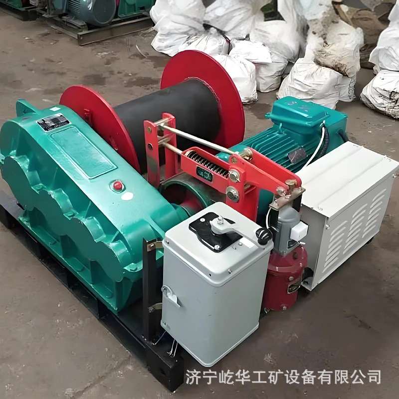 厂家供应 1吨2吨5吨10吨重型卷扬机快速/慢速电动液压起重机