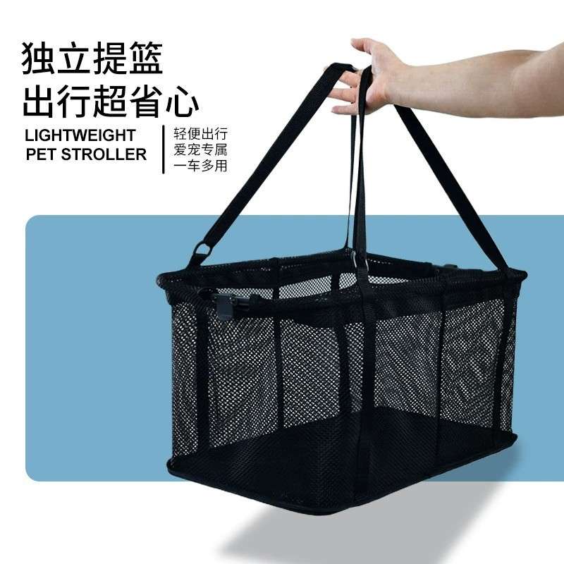 超市购物推车轻便时尚一键收车超简易灵活外出便携手推车中老年人
