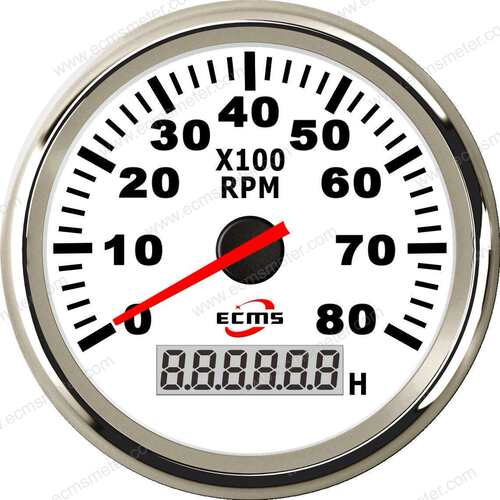 ECC85mm柴油机工程机械发电机组汽车改装车指针转速表8000转