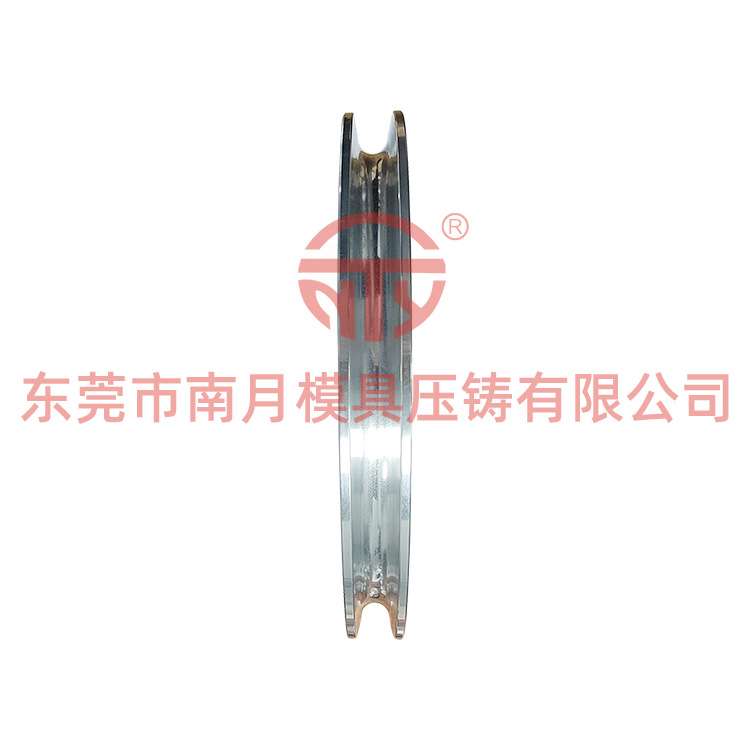 南月压铸铝合金300x38导轮(圆槽R8)电线电缆设备车床硬阳喷瓷