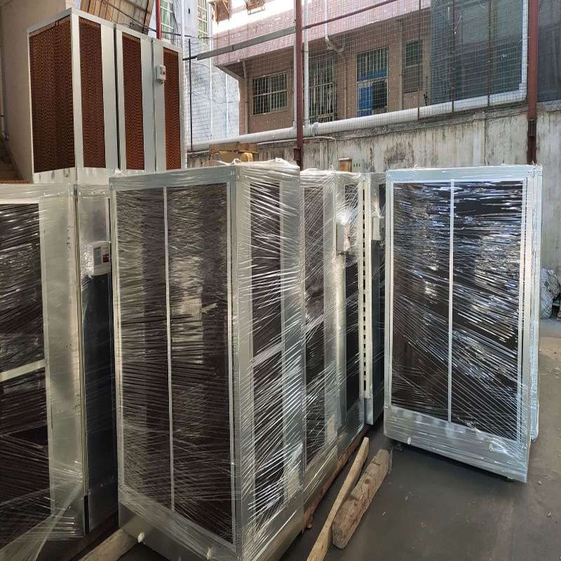 源头厂家1380型工业排降温水帘移动款不锈钢风机一体机节能降温