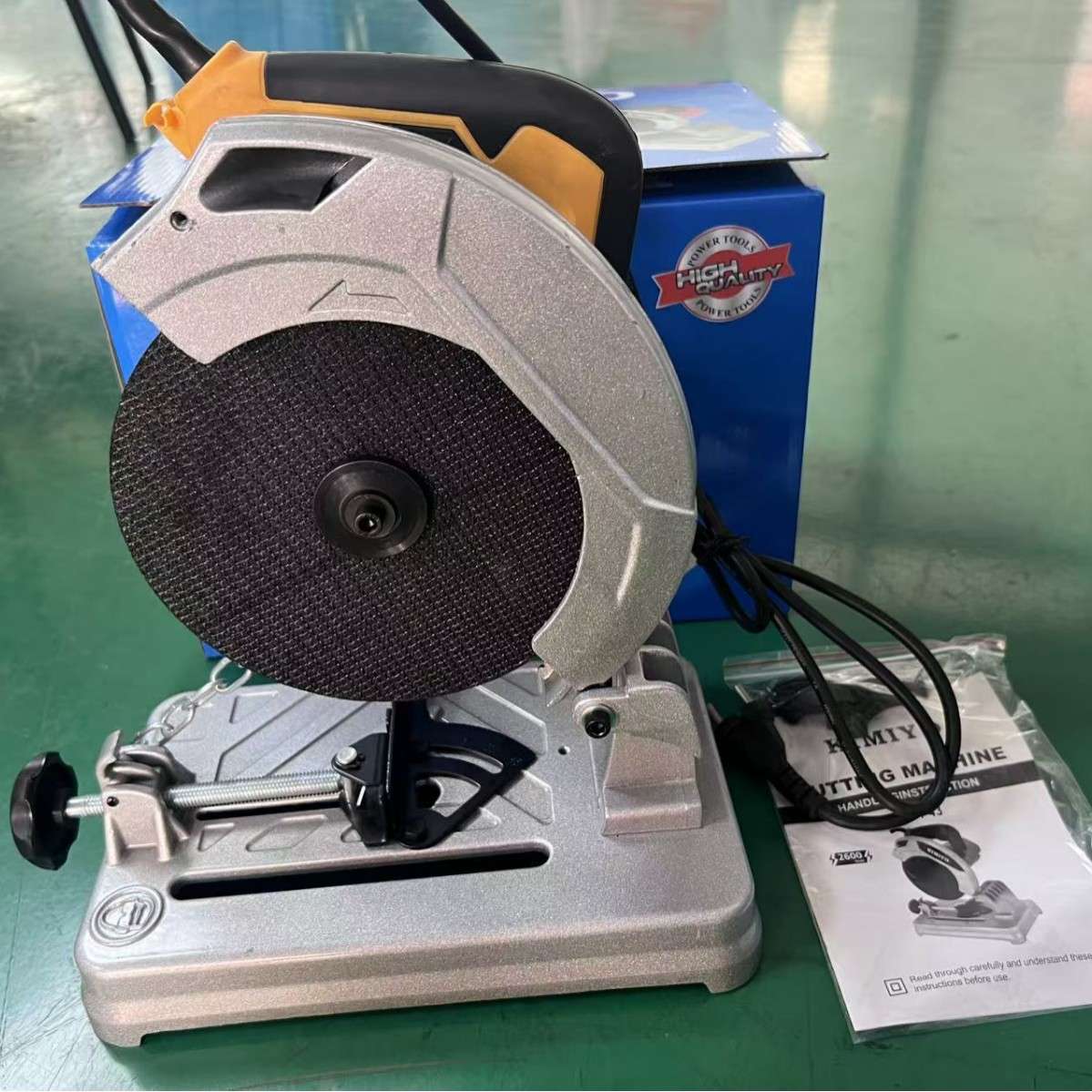 工业型多功能大功率木材切割机家用轻型金属方管电动台式钢材电锯