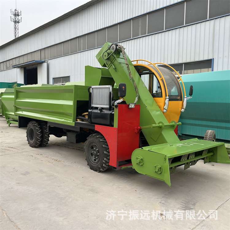 四驱牛粪铲粪机4100发动机扒粪清理收粪车牛圈清粪车