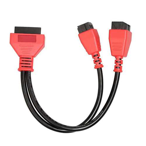 道通MS906S 908S PRO905克莱斯勒接头OBD2母头转道通12+8诊断接头
