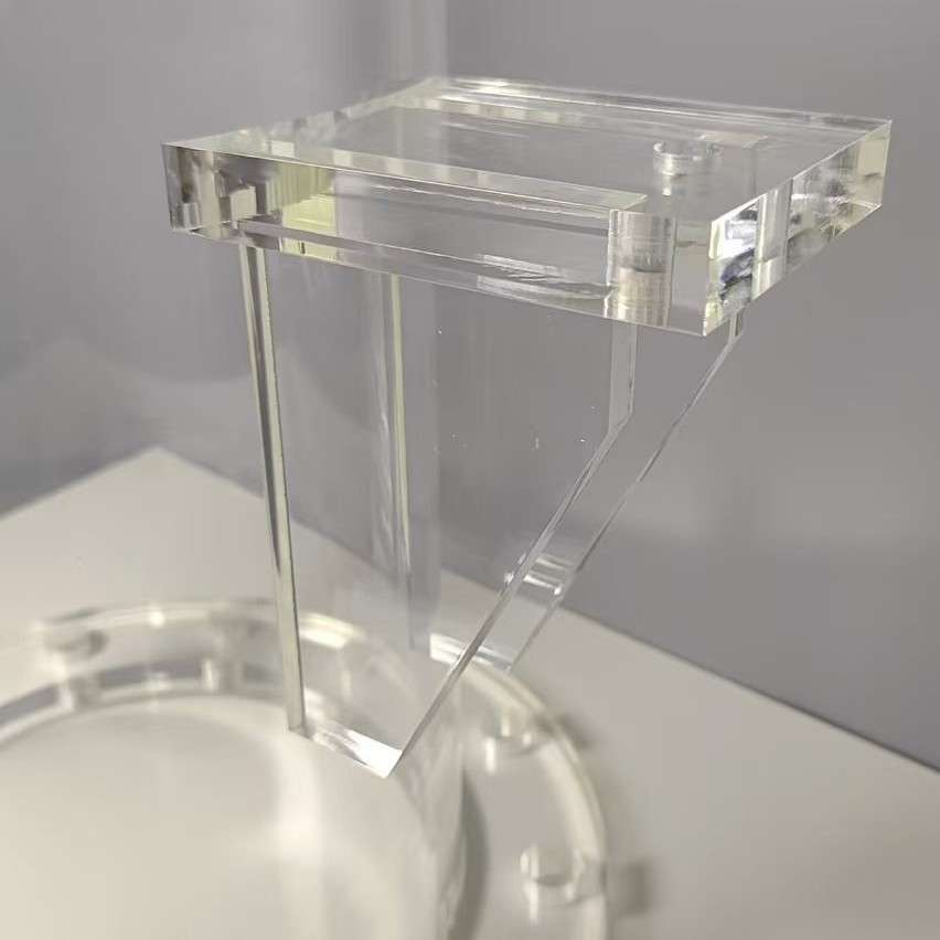 亚克力管实验仪器装置透明有机玻璃管打孔雕刻