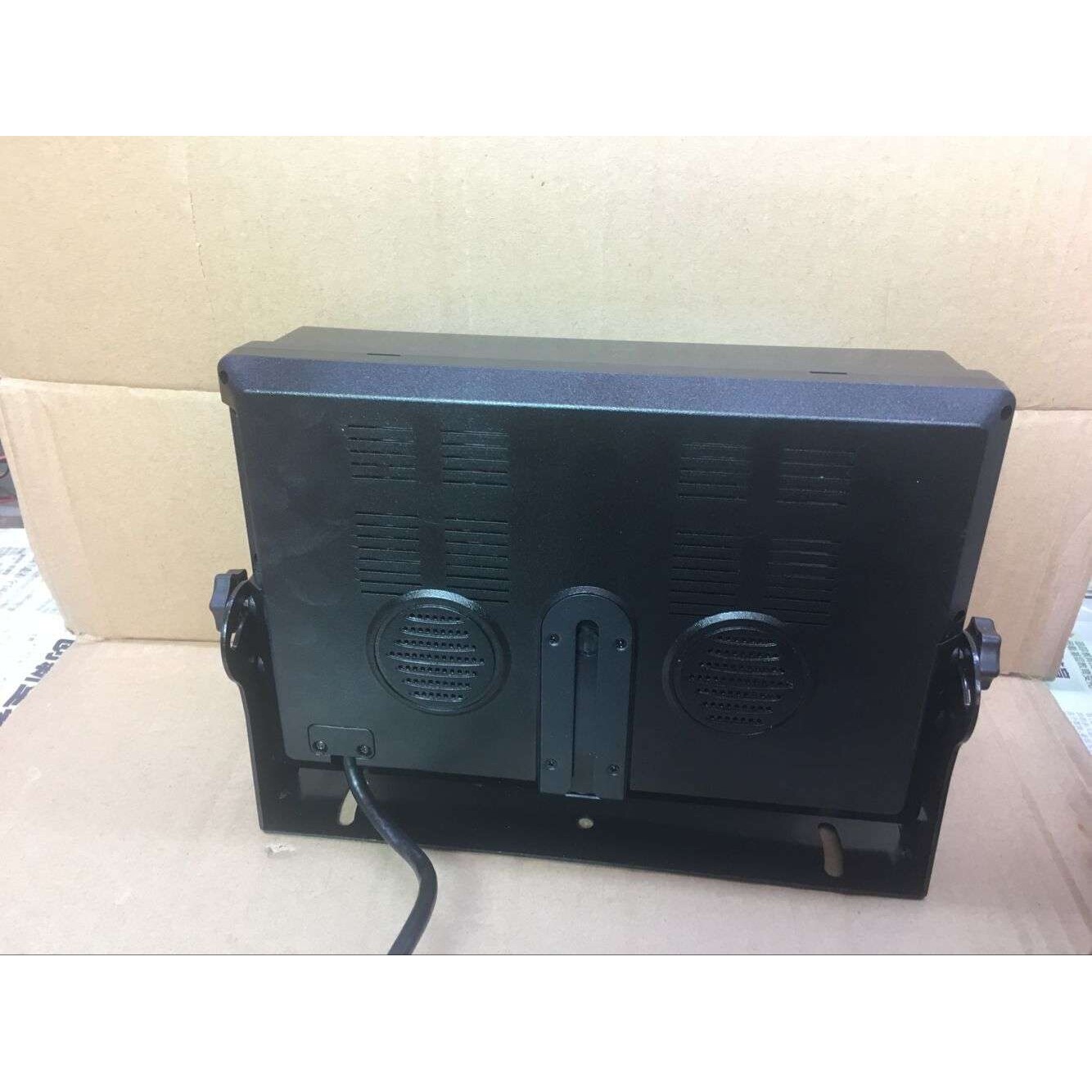 车载9寸遮阳4分割显示屏 高清宽电压12-24V4路视频监控显显示器