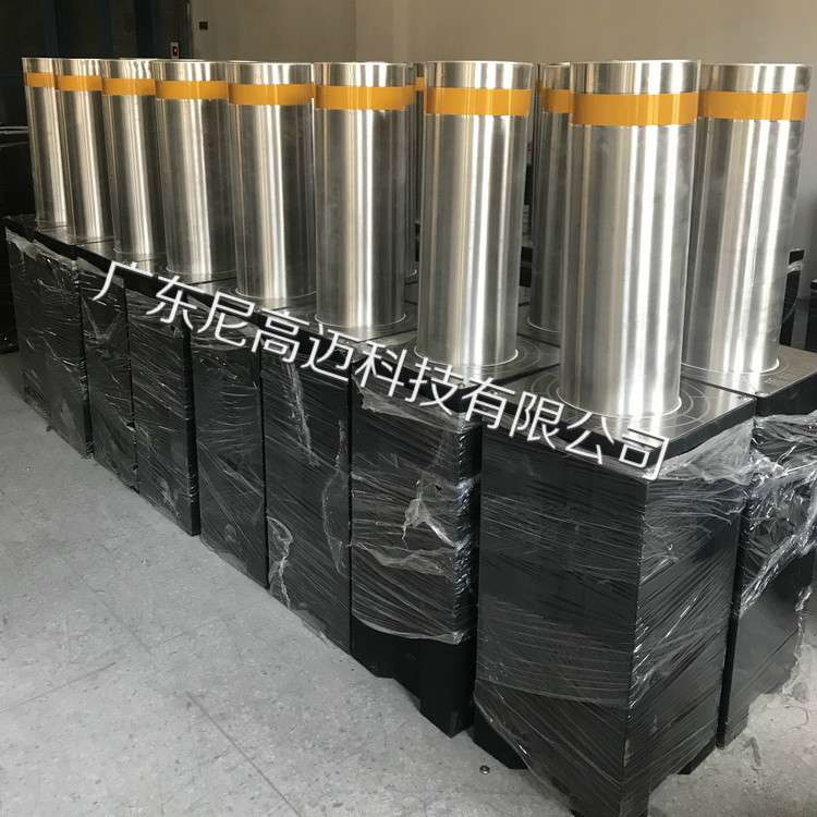 厂家现货全自动液压升降柱大使馆门口防撞止车伸缩庄升降拦车路障